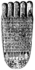 Buddha footprint 4