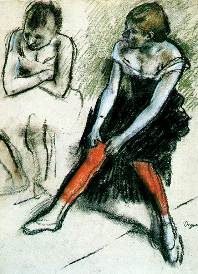 Dancer with Red Stockings, circa. 1883-85